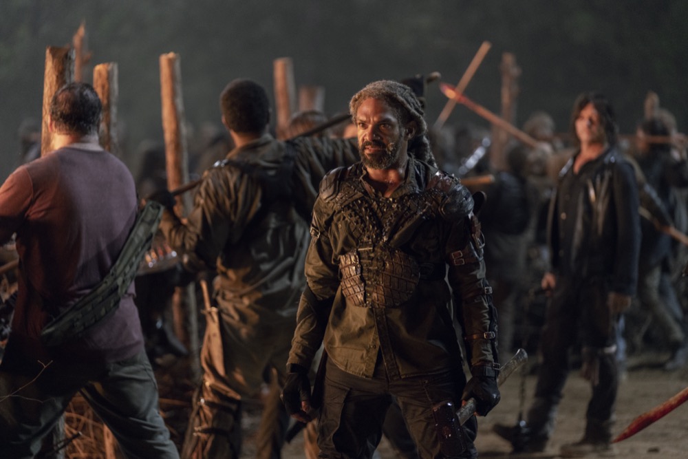 Khary Payton as Ezekiel - The Walking Dead _ Season 10, Episode 11 - Photo Credit: Jace Downs/AMC