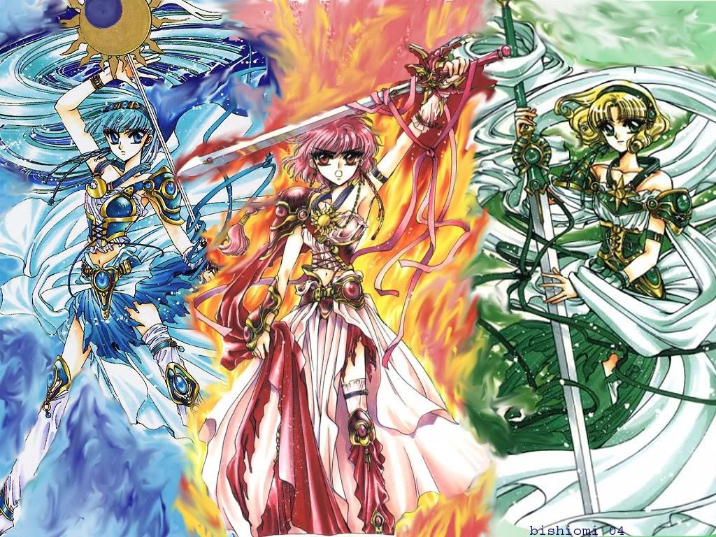 Manga Magic Knight Rayearth sẽ được chuyển thể Anime hoàn toàn mới. Anime-Manga